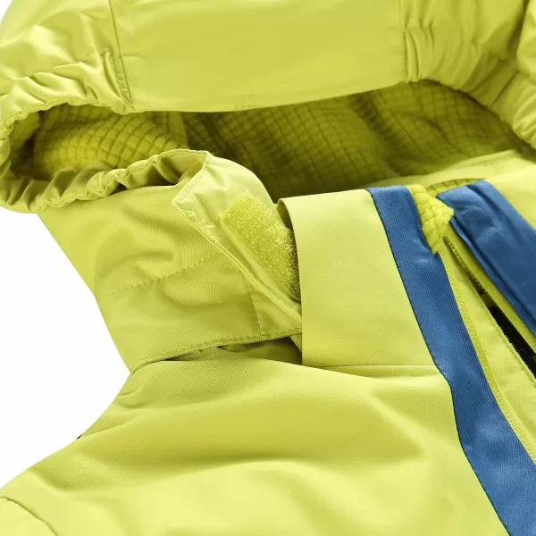  Skijaška jakna ALPINE PRO REAMO KJCB305 SVIJETLOZELEN 