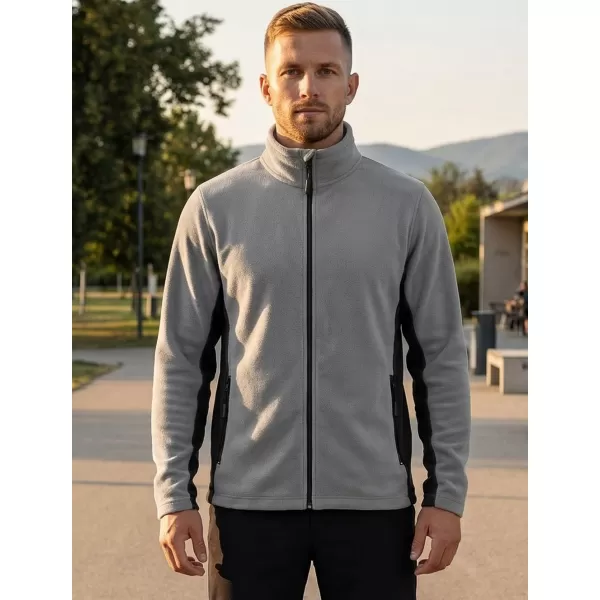  Muška majica za runo ALTISPORT NoPrint NP/ALM725 SVIJETLO SIVE BOJE 