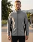 Muška majica za runo ALTISPORT NoPrint NP/ALM725 SVIJETLO SIVE BOJE