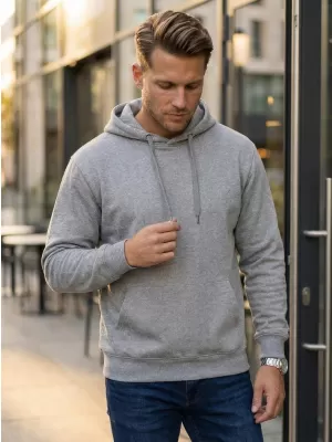 Muški sweatshirt ALTISPORT NoPrint NP/ALM024 TAMNO SIVI ODSJAJI