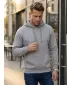 Muški sweatshirt ALTISPORT NoPrint NP/ALM024 TAMNO SIVI ODSJAJI