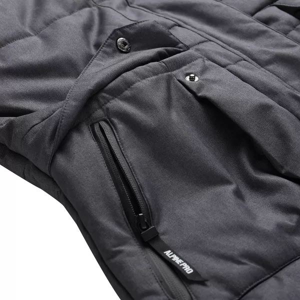  Prsluk ALPINE PRO HARDA LVEB092 TAMNO SIVA 