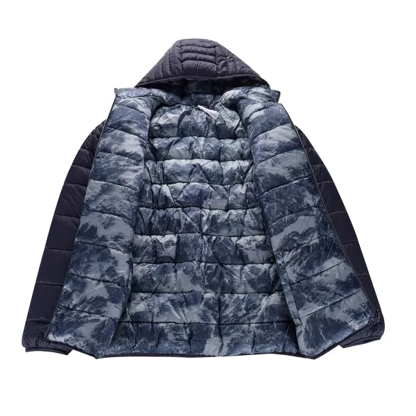  Muška dvostrana hi-thherm jakna ALPINE PRO EROM MJCD628 PLAVI INDIGO 