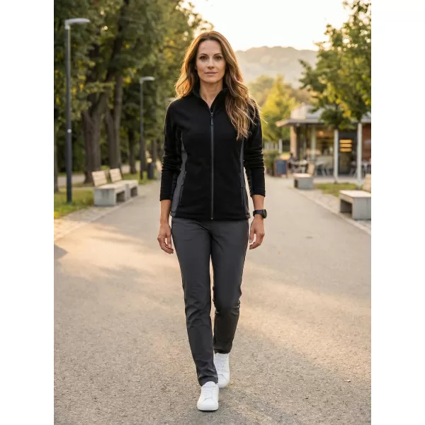 Ženska majica od flisa ALTISPORT NoPrint NP/ALW825 CRNA 