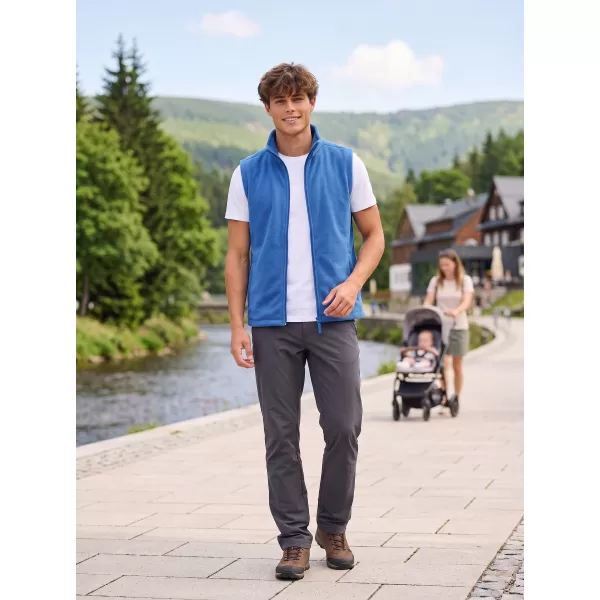  Unisex prsluk od flisa ALTISPORT NoPrint NP/ALU815 AZURNO PLAVA 