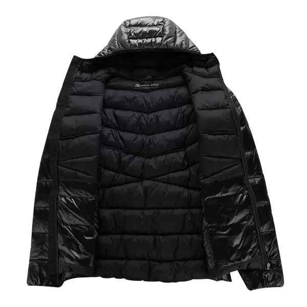  Muška hi-thherm jakna ALPINE PRO ROG MJCB627 CRNI 