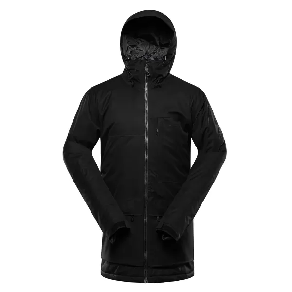  Muška skijaška jakna ALPINE PRO GARG MJCD698 CRNI 