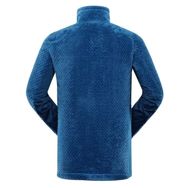  Muška topla majica ALPINE PRO LOMM MSWD388 PLAVI MIKONOS 