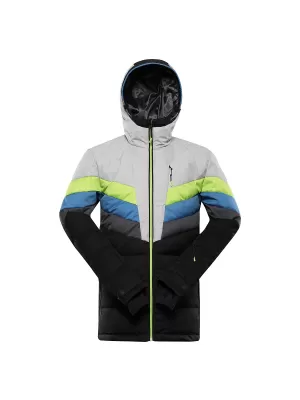 Muška jakna od pera ALPINE PRO FEEDR MJCB638 CRNI