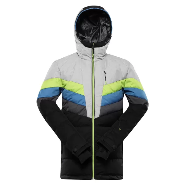  Muška jakna od pera ALPINE PRO FEEDR MJCB638 CRNI 