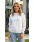 Ženski sweatshirt ALTISPORT NoPrint NP/ALW124 BIJELA