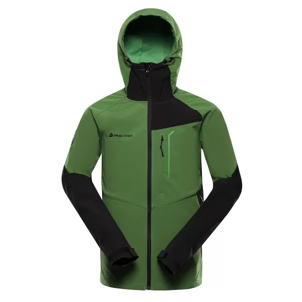 Muška mekana jakna ALPINE PRO ESPRIT MJCD622 ZELENA 