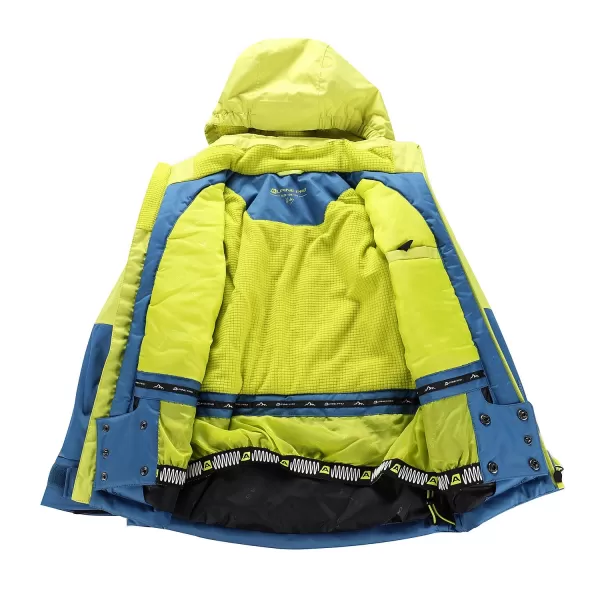  Skijaška jakna ALPINE PRO REAMO KJCB305 SVIJETLOZELEN 