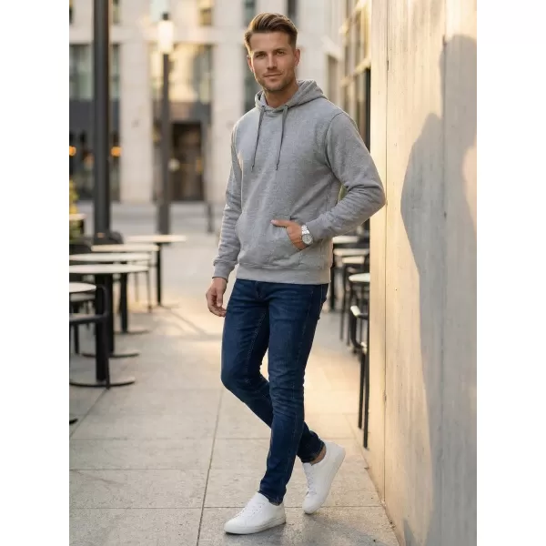  Muški sweatshirt ALTISPORT NoPrint NP/ALM024 TAMNO SIVI ODSJAJI 