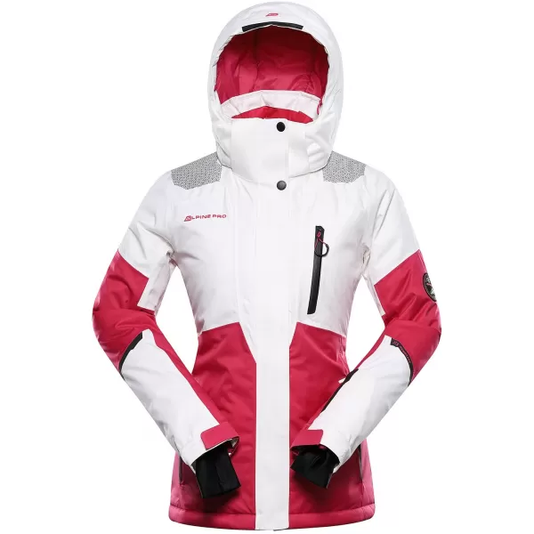  Ženska skijaška jakna ALPINE PRO DEARA LJCD654 LJUBIČASTA 