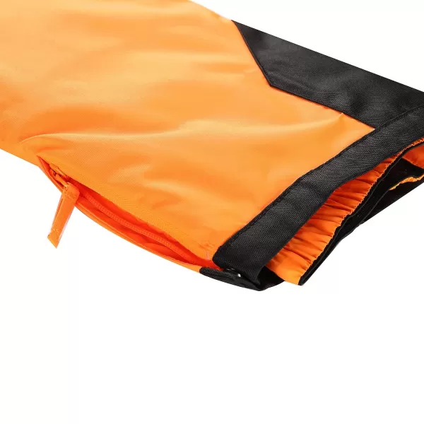  Dječje skijaške hlače ALPINE PRO EDESO KPAD361 NEON NARANČASTA 