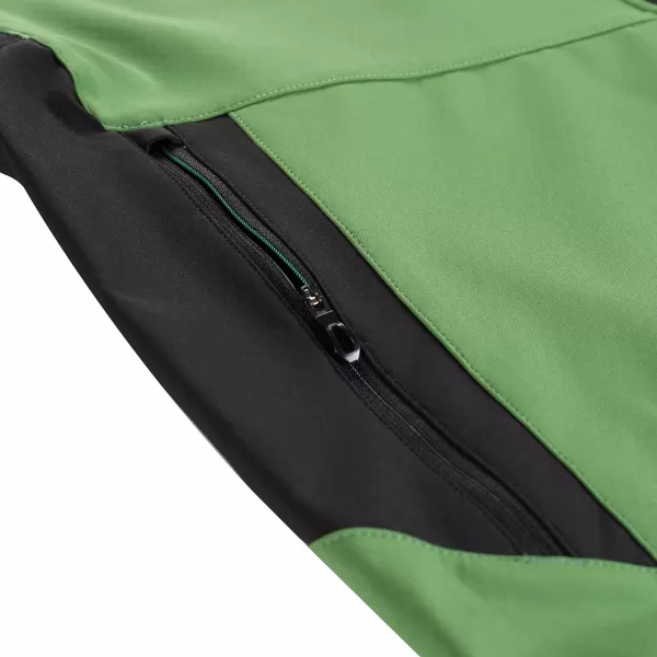  Muška mekana jakna ALPINE PRO ESPRIT MJCD622 ZELENA 