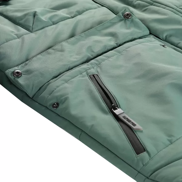  Jakna ALPINE PRO WERD MJCD681 ZELENA 