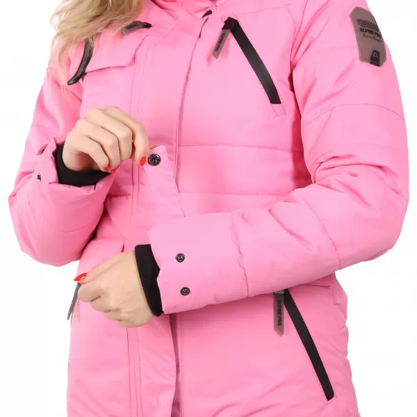  Ženska jakna ALPINE PRO WERDA LJCD644 RUŽIČASTI 