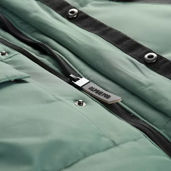  Jakna ALPINE PRO WERD MJCD681 ZELENA 