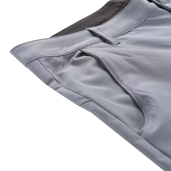  Muške softshell kratke hlače ALPINE PRO BAK MPAC711 SIVA 