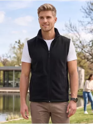 Unisex prsluk od flisa ALTISPORT NoPrint NP/ALU815 CRNA