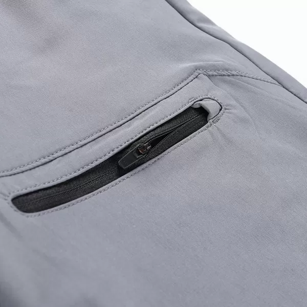  Muške softshell kratke hlače ALPINE PRO BAK MPAC711 SIVA 