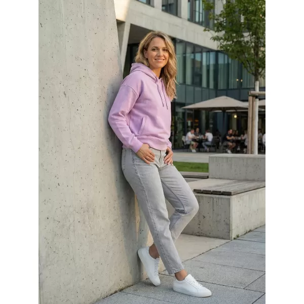  Ženski sweatshirt ALTISPORT NoPrint NP/ALW124 ORHIDEJA 