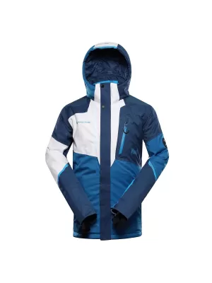 Muška skijaška jakna ALPINE PRO DEAR MJCD695 PLAVI MYKONOS