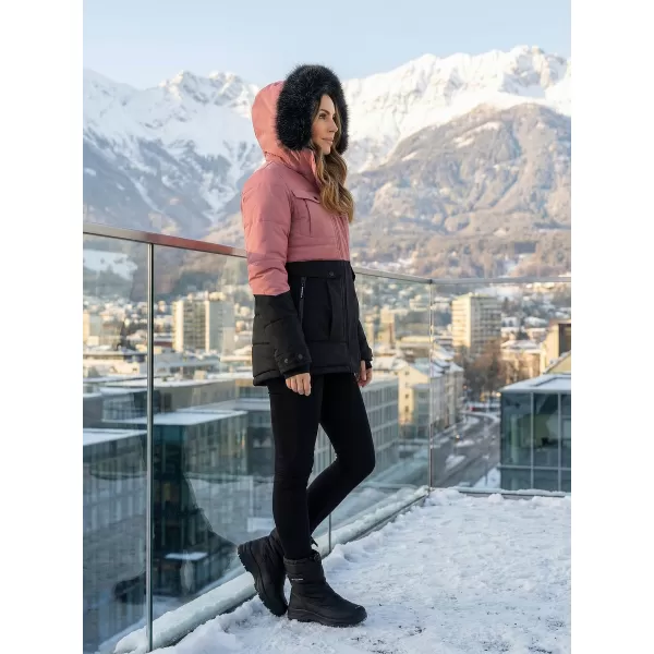 Ženska jakna ALPINE PRO EGYPA LJCB592 RUŽIČASTI 