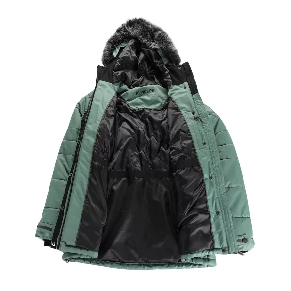  Ženska jakna ALPINE PRO WERDA LJCD644 ZELENA 