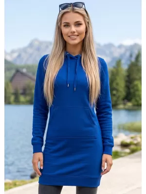 Ženska produžena majica ALTISPORT NoPrint NP/ALW914 KRALJEVSKO PLAVA