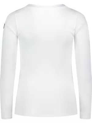 Ženska pamučna majica NORDBLANC SWEDEN NBFLT8144 BIJELA