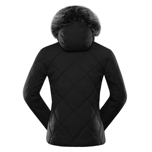  Ženska jakna ALPINE PRO LODERA LJCB593 CRNI 