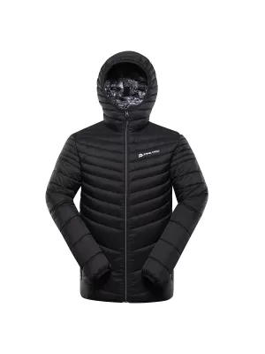 Muška dvostrana hi-thherm jakna ALPINE PRO EROM MJCD628 CRNI