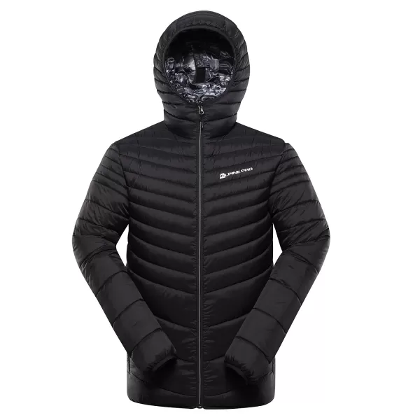  Muška dvostrana hi-thherm jakna ALPINE PRO EROM MJCD628 CRNI 