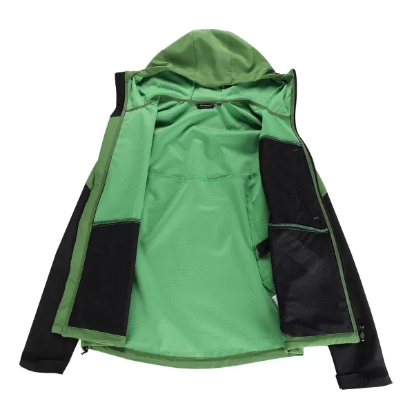  Muška mekana jakna ALPINE PRO ESPRIT MJCD622 ZELENA 