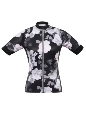 Ženski biciklistički dres ALPINE PRO SAGENA LTSC971 CRNI