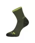 Merino vunene antibakterijske čarape ALPINE PRO KEROWE USCC096 ZELENA