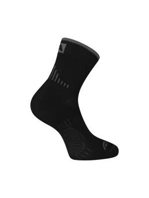 Merino vunene antibakterijske čarape ALPINE PRO KEROWE USCC096 CRNI