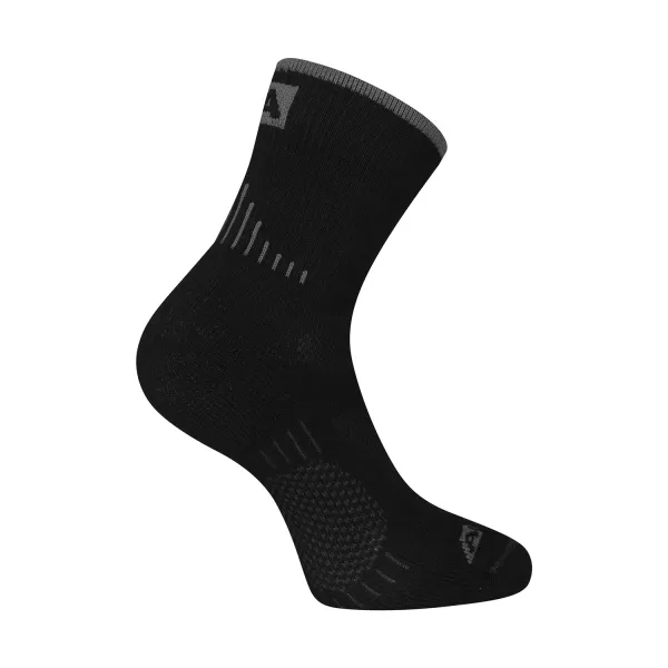  Merino vunene antibakterijske čarape ALPINE PRO KEROWE USCC096 CRNI 