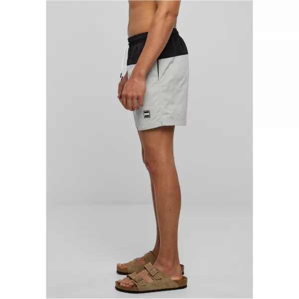  Kratke hlače URBAN CLASSICS TB1026 LAGANI ASFALT/CRNI 