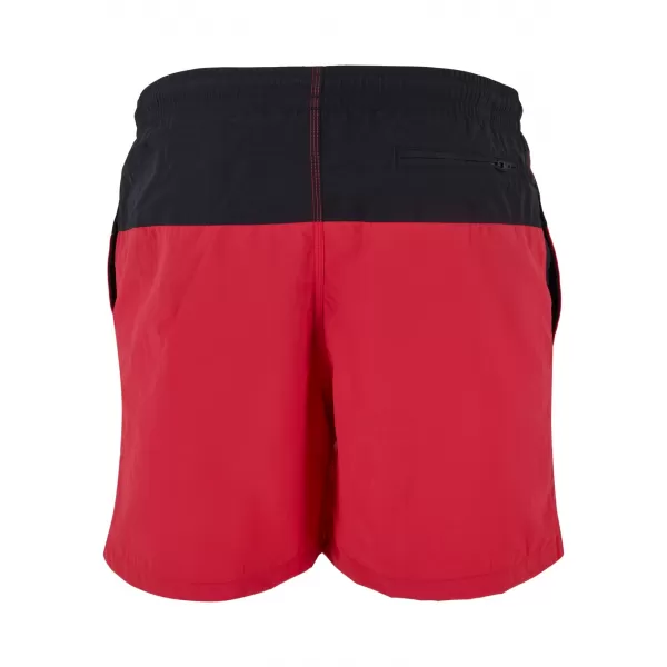  Kratke hlače URBAN CLASSICS TB1026 CRNA/CRVENA 