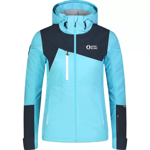  Ženska skijaška jakna NORDBLANC FROZEN NBWJL8125 SVIJETLOPLAVA 