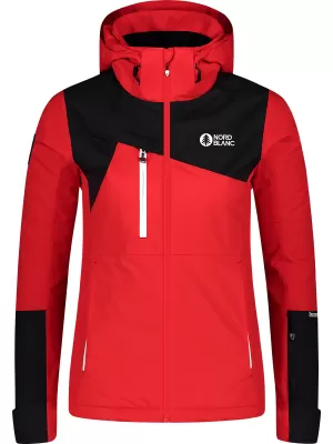 Ženska skijaška jakna NORDBLANC FROZEN NBWJL8125 CRVENA