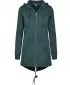 Ženski sweatshirt URBAN CLASSICS TB1075 TAMNOZELENE BOJE