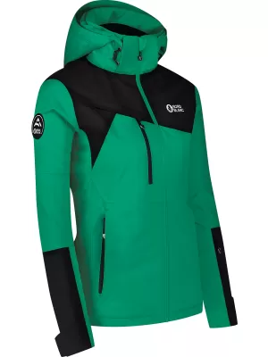 Ženska skijaška jakna NORDBLANC FROZEN NBWJL8125 ZELENA