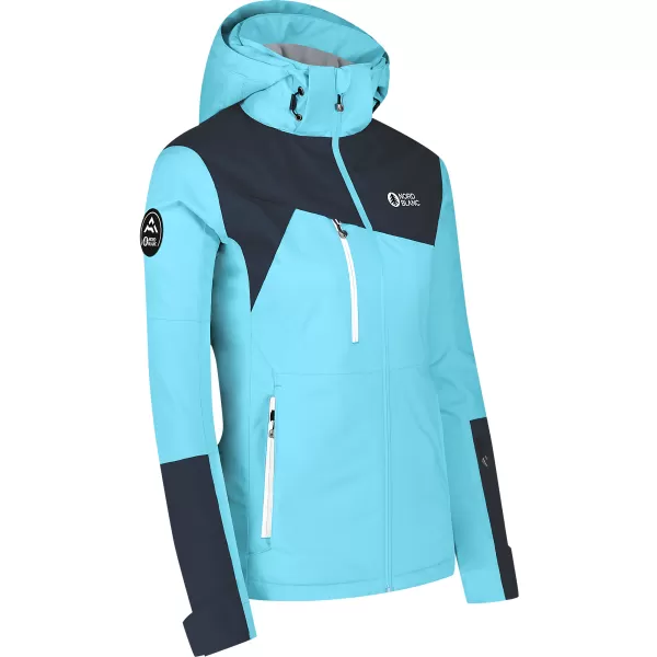  Ženska skijaška jakna NORDBLANC FROZEN NBWJL8125 SVIJETLOPLAVA 