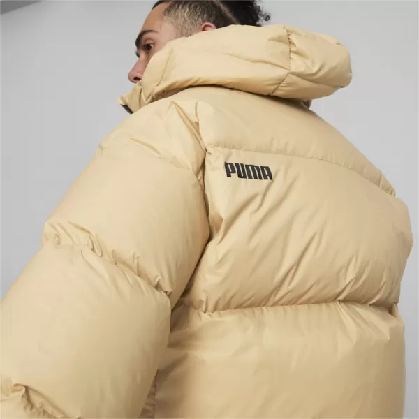  Muška jakna PUMA HOODED ULTRA DOWN PUFFER JACKET BEŽ 