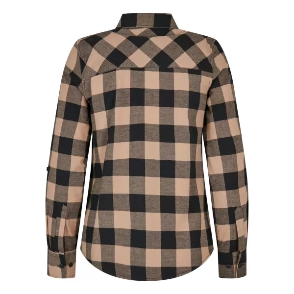  Košulja URBAN CLASSICS TB1280 CRNI/MEKANI TAUPE 